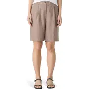Eileen Fisher Organic Linen Shorts in Cocoa at Nordstrom, Size Small