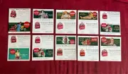 Coca-Cola 1940s Enjoy These 6-Bottle Carton Compliments Coupons TEN NOS