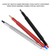 3PCS Watch Hand Pressers Watch Hand Pusher Fitting Set Watchmakers Repair Tools
