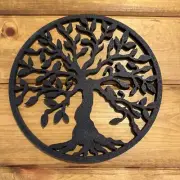 Tree of Life Wall Art Decor Tree Wall Sculpture 9.5 Inch