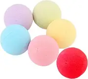 Healeved 6 Pack Set Bubble Balls for Relaxation Natural Handmade Bath Salts for Women