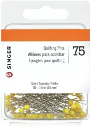 Singer Quilting Pins-Size 28 75/Pkg 00351