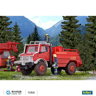 kibri 18270 (HO kit) UNIMOG 消防隊 森林消防車