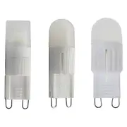 1pcs Bi-Pin G9 LED Light Bulb 3W Dimmable 30W Halogen Equivalent for Chandelier Pendant Ceiling Fan Desk Lamp AC220V