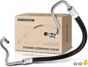 A-Premium Power Steering Pressure Line Hose Assembly Replacement for Chevrolet C1500 1988-1995 C2500 K1500 K2500 GMC without Hydroboost