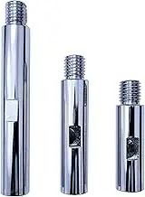 3 Pcs 5/8"-11 Thread Extension Rod Shaft Polishing Tool for 5/8"-11 Thread Water Grinder Polishing Machine Grinder Car Polishing 80mm 100mm 140mm Set