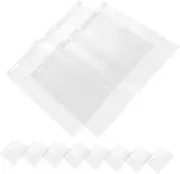 Angoily 10Pcs Archival Storage Negative Sleeves for Organized Document Protection for Collectors and Historians Dustproof Binder Bags for Safe Preservation