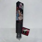 Nikky Nicole Lee Sunbrella Compact Fashion Umbrella Bonjour Paris Black Small