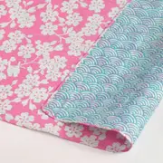Musubi 48 Fuku Blossom & Wave Furoshiki Wrapping Cloth