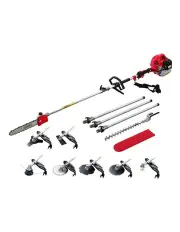 [Giantz] 65CC Pole Chainsaw Hedge Trimmer in Red