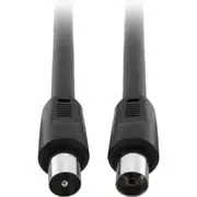 PRO2 EL59Q-5PP 5M Rg59quad TV Extension Lead PAL Plug To PAL Socket - Black Length: 5M 5M RG59QUAD