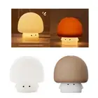 Mushroom Night Light Dimmable Bedside Lamp for Nursery Breastfeeding Home