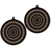 2 PCS Thermochromic Silicone Induction Cooktop Protector Mat - Non-Slip8236