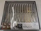Mikasa Bravo Premium Stainless Steel Steak Knives Set Of 12