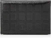 [DAKS] Ducks Checker Embossed Commuter Pass Case