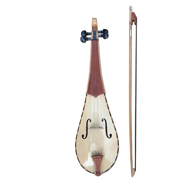 Rebec Medieval 4 strings fiddle handmade