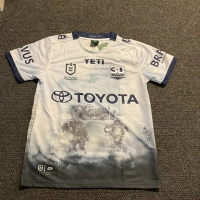 North Queensland Cowboys 2025 Anzac Replica NRL Jersey - LARGE