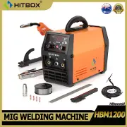 HITBOX 3IN1 MIG Welder IGBT 220V DC Gasless MIG/MMA/TIG Welding Machine Portable