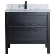 Penfold 90cm Single Vanity, Dark Oak