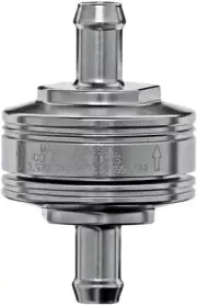 Golan Peak Flow Motorcycle Super Mini Fuel Filter 5/16in Fittings 70-312G-A