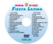 VIVA FIESTA LATINA SERIES KARAOKE DVD VOL.09 MARIACHI Free Shipping USA