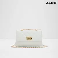 在飛比找momo購物網優惠-【ALDO】CONTEDENNON-百搭實用菱格斜背包(白色