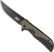 Smith & Wesson M2.0 M&P Flipper 3.27" Black Upswept Blade OD Overmold 1100043