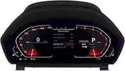 Car Heads Up Display Fit for BMW 3 Series F30 F31 2013-2020 Speedometer Car Instrument Digital Instrument Cluster 12.3" LCD Dashboard Screen Boost Gauge(Without HUD)