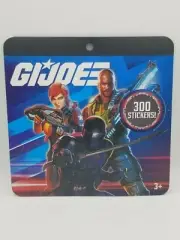 GI Joe Sticker Book - BRAND NEW - 300 Stickers! Scrap-booking, Birthdays and Fun