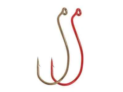 1000 Matzuo 900060 Red Live Bait Death Roll Fish Hooks size 1 - bulk hooks