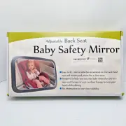 Shynerk Baby Car Mirror, Backseat Car Safety Mirror SH-M-01. Complete New