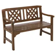 Wooden Garden Seat Patio Furniture - Brown