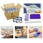 Disposable Pedicure Kit 3-in-1 (Pumice Pad, Nail File, Mini Buffer) 10 counts