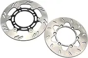 brakes For Kawasaki KDX 200 E5 KDX200 KLX 300 R KLX300 650 KLX650 Motorcycle Front Rear Brake Disc Rotor(Front and Rear2)