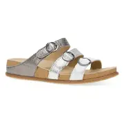 Dansko Campbell Women's Casual Sandals, Pewter Multi, W40
