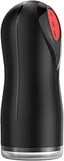 Hephix Sucking Masturbator Cock Delay Trainer For Men – New Automatic Masturbators Cup with 10 Vibration Modes & 5 Twisting Sucking & 3 Rotating Sucking, Penis Pump Stroker Cock Trainer for Men 1 More Lubricating Oil
