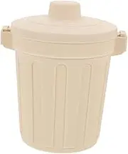 LALADEFIEE Multi-Purpose Trash Can Pen Holder Plastic Waste Container for Office Bedroom Desk Stylish Trash Bin Stationery Storage Holder