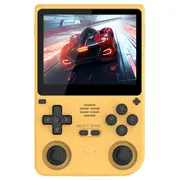 Powkiddy V20 Handheld Game Console 64GB TF Card Yellow