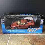 AUTOart James Bond 007 For Your Eyes Only 1:18 Lotus Esprit Turbo Diecast In Box