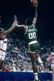 Robert Parish of the Boston Celtics 1980's Basketball photo
