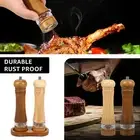Wood Salt and Pepper Grinder Set Coarseness Adjustable Salt and Pepper Shakers