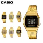 【CASIO】LA680WGA 復古造型小電子錶/經典百搭/女用款/28MM/金屬錶帶/6款可選/公司貨【第一鐘錶】