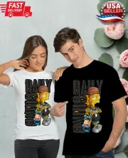 Dope Bart Unisex Tee, Custom T-shirt, Graphic T-shirt, Bart Simpson Tee