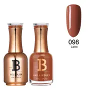 Billionaire Gel Polish UV LED & Nail Lacquer Duo 098 Latte 15ml