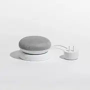 Cable Management Cord Organizer Stand for Apple HomePod Mini, New Amazon Echo (4th Generation), Amazon Echo Dot, Google Home Mini, and Other Electronic Devices. (White)