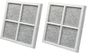 2X Fridge Air Filter, LT120F Fresh Air Filter Replacement for LG GF-B590MBL GF-B590PL GF-AD910SL GF-B590PL GF-5L712PL GR-L219CSL GS-D665BSL GS-D665PL GF-B730PL ADQ73214404 ADQ73334008 ADQ73214405