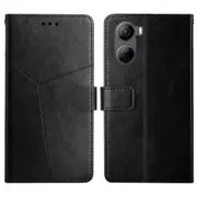 HT01 For ZTE Libero 5G IV Case Imprint PU Leather+TPU Phone Wallet Cover