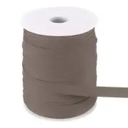55 Yards Double Fold Bias Tape 1/2 Inch Bias Binding Tape, Coffee
