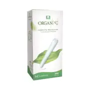 Organyc 100% Certified Organic Cotton Tampons - Cardboard Applicator Free fro...