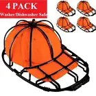 1-4 Pack Cap Washer Baseball Hat Cleaner Cage Holder Frame for Washing Machine